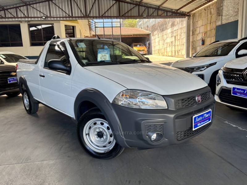 FIAT - STRADA - 2020/2020 - Branca - Sob Consulta