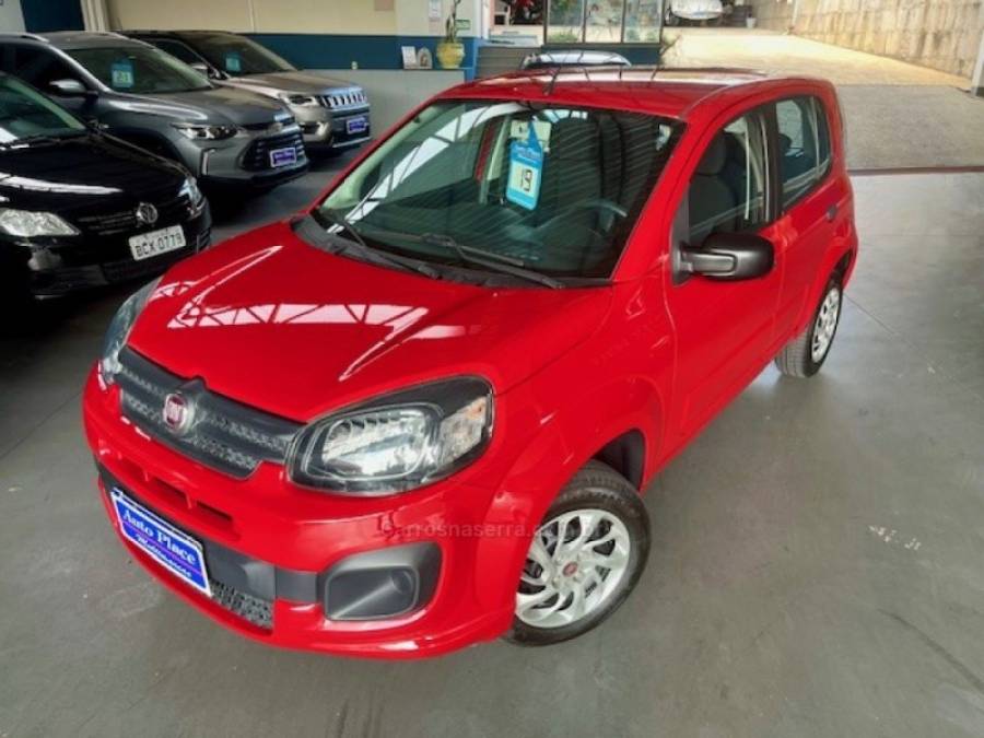 FIAT - UNO - 2019/2019 - Vermelha - R$ 47.900,00