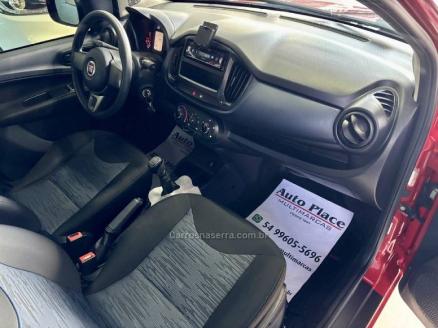 FIAT - UNO - 2019/2019 - Vermelha - Sob Consulta