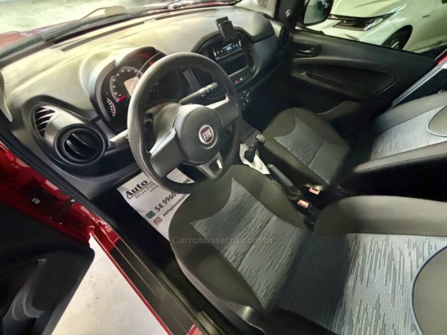 FIAT - UNO - 2019/2019 - Vermelha - Sob Consulta