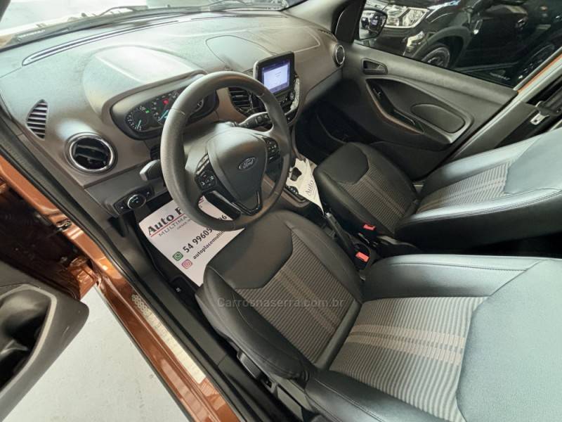 FORD - KA - 2019/2020 - Marrom - Sob Consulta