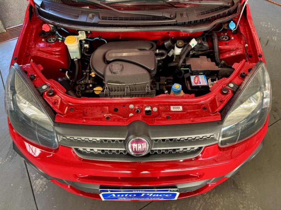 FIAT - UNO - 2019/2019 - Vermelha - Sob Consulta