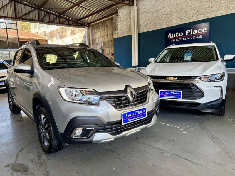 RENAULT - SANDERO - 2021/2022 - Prata - Sob Consulta