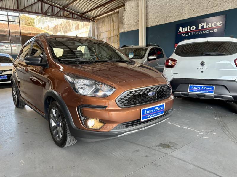 FORD - KA - 2019/2020 - Marrom - Sob Consulta