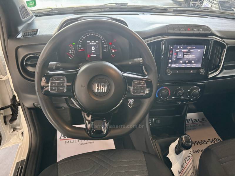 FIAT - STRADA - 2021/2022 - Branca - R$ 81.900,00