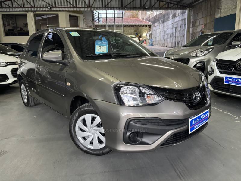 TOYOTA - ETIOS - 2019/2020 - Cinza - Sob Consulta