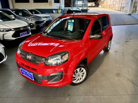 FIAT - UNO - 2019/2019 - Vermelha - Sob Consulta